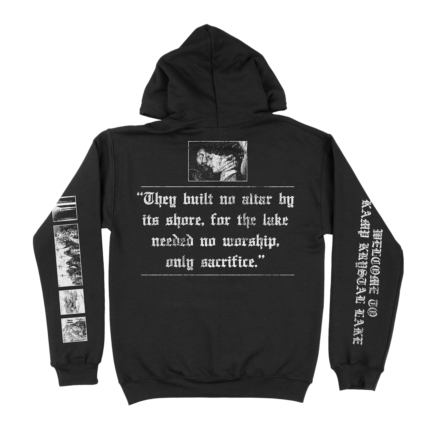 LAKE HOODIE - (BLACK)