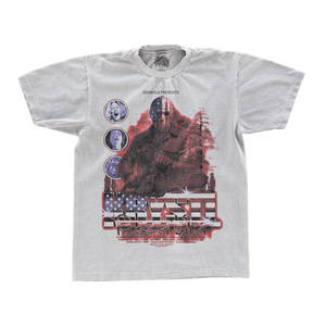 SLASHER T-SHIRT - (WHITE)