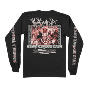 TEETH LONG SLEEVE SHIRT - (BLACK)