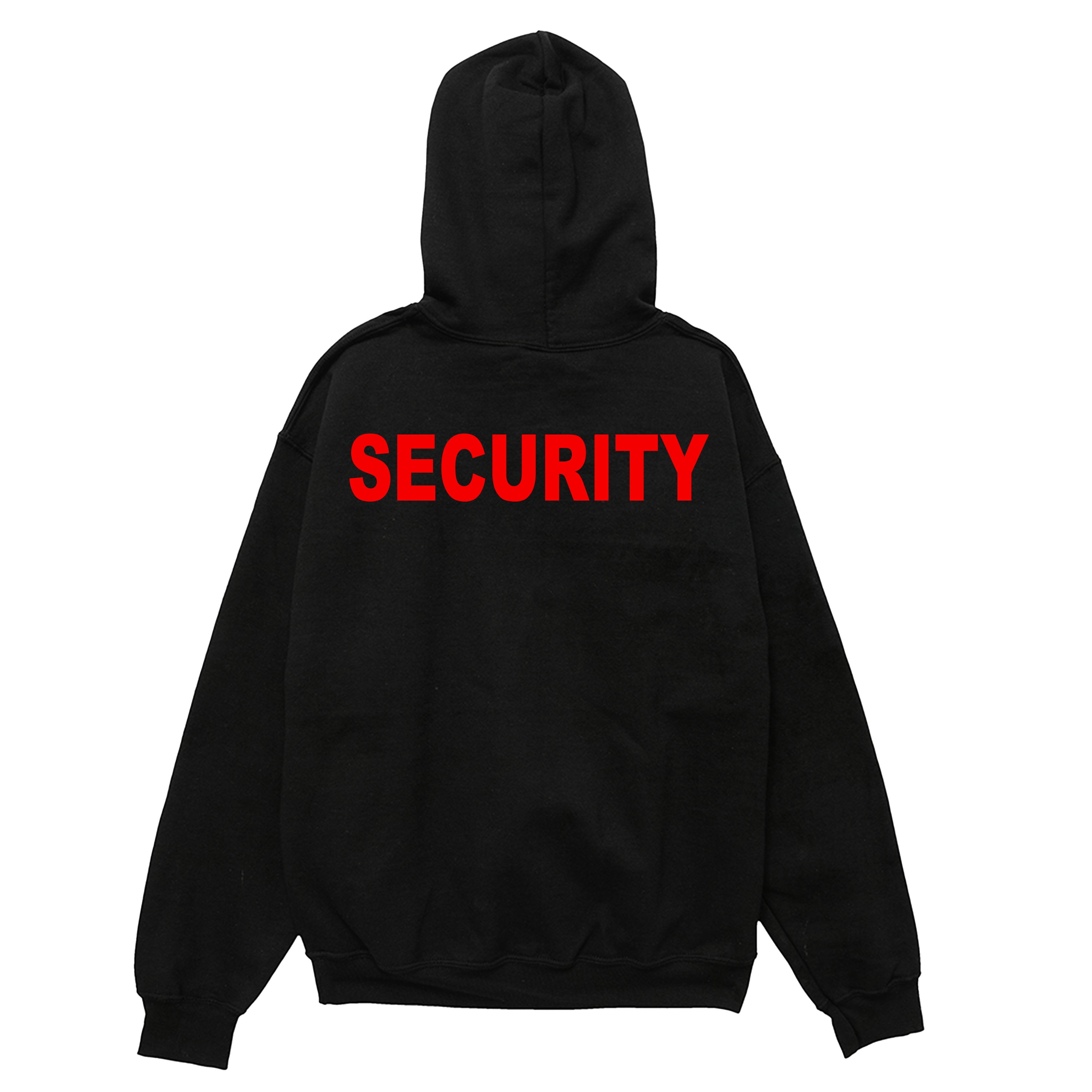 SECURITY HOODIE - (BLACK)